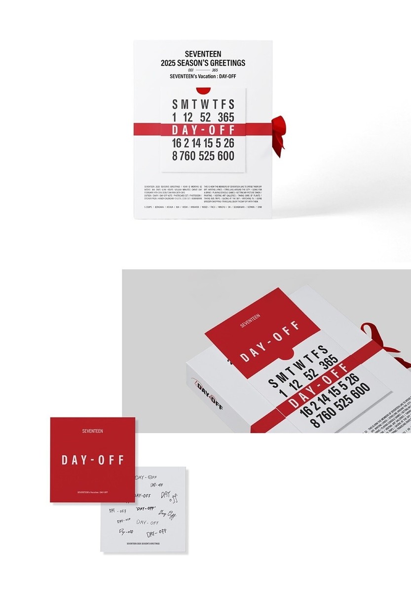 SEVENTEEN 2025 SEASON'S GREETINGS P.Book+Diary+13ea P.Card+13ea