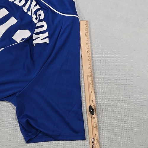 Maglia Majestic Brooklyn Dodgers Collezione Cooperstown #42 Jackie Robinson Taglia L - Foto 12 di 13