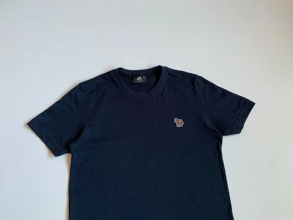 PS Paul Smith Zebra Logo Men's T-shirt Size XS Navy Blue | eBay