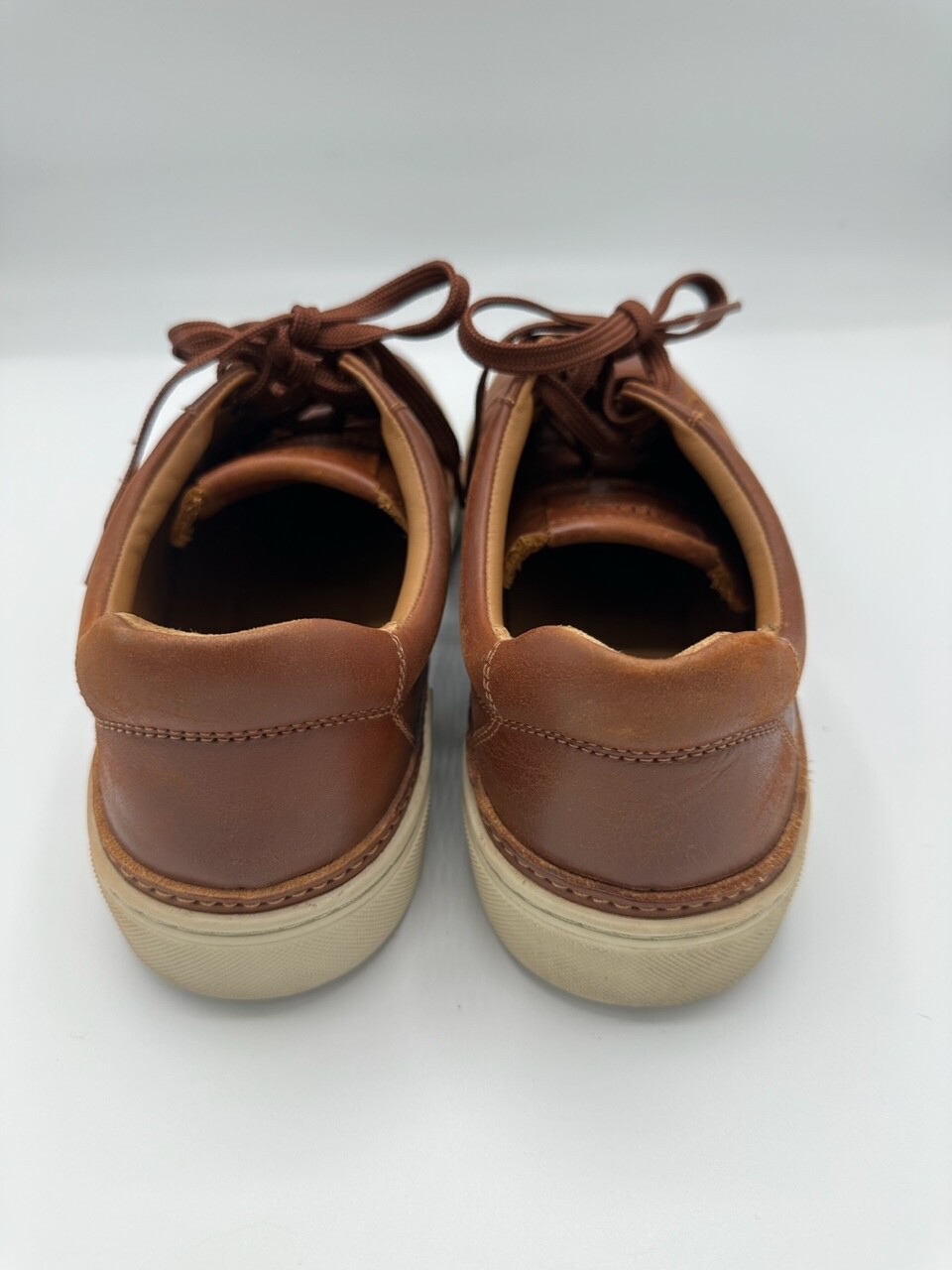 SAOLA ALLEN EDMONDS Porter City Derby Sneakers stringate in pelle peperoncino da uomo 9D