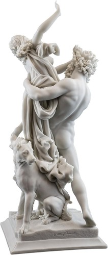 Museum-Quality Bernini Replica: 14-Inch Greek God Pluto & Proserpina Statue - Picture 6 of 9