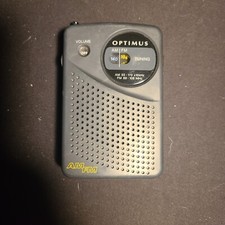 Vintage Optimus am/fm Handheld Radio 12-794 Tested/Works