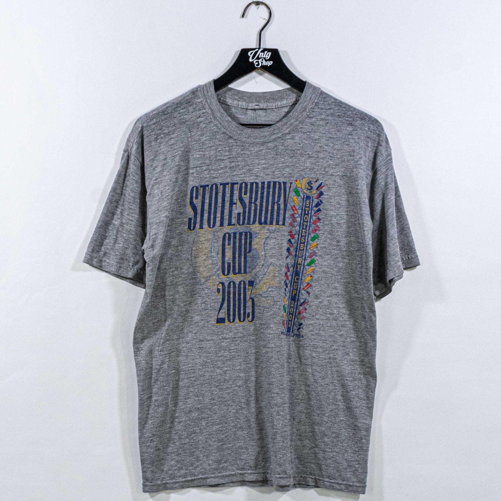 FILA Maglietta Stotesbury Cup 2003 Rowing Crew Large Y2K Preppy Collegiate