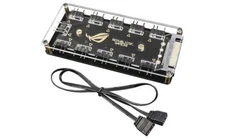 ARGB Cable Splitter Hub 3 Pin 5V ARGB Fan Hub Adapter Computer Extension Cable