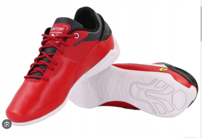 Puma Men's Ferrari Drift Cat Delta Sneakers Casual Shoes Red