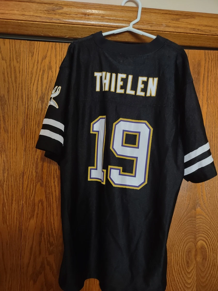 Black NFL Apparel Minnesota Vikings Adam Thielen #19 Jersey Youth L (12-13) 🏈🔥