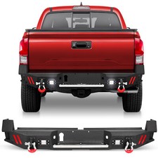 Front Or Rear Bumper For Toyota Tacoma 2016-2023 With Winch Plate Sensor Holes Front Or Rear Bumper For Toyota Tacoma 2016-2023 With Winch Plate Sensor Holes