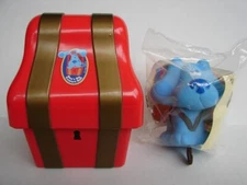 RARE New 1999 Blues Clues Treasure Hunt Chest Box Nickelodeon Jr Figure Viacom