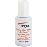 Integra Multipurpose Correction Fluid 22ml White 01539 Integra Multipurpose Correction Fluid 22ml White 01539