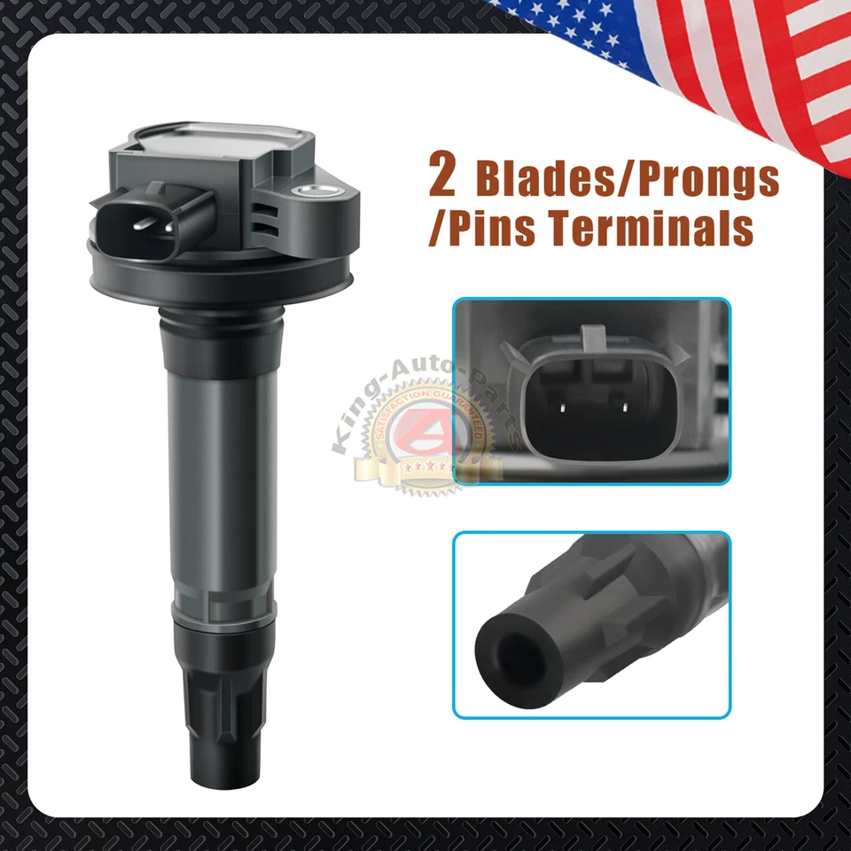 Ignition Coil Set & Motorcraft Spark Plug for 2007-2010 Ford Edge Lincoln UF553 - Image 4 of 4