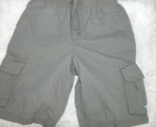 Crazy 8 Shorts Cargo Kids Size 7 Green Drawstring Waist - Picture 5 of 6