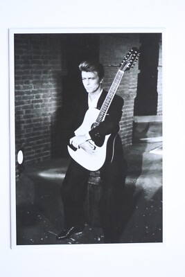 DAVID BOWIE,  1990 by Kevin Cummins, seltene Kunst-Postkarte
