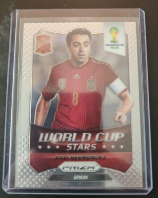 Xavi Hernandez Spain Prizm World Cup Stars 2014