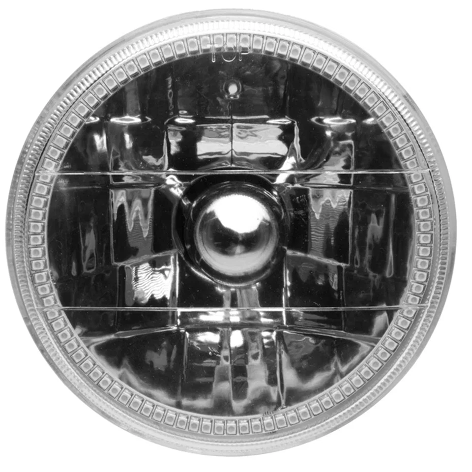 Oracle Lighting 7" Round Headlight W / White Smd Halo Pre - Installed #6905-001 - Image 3 of 4