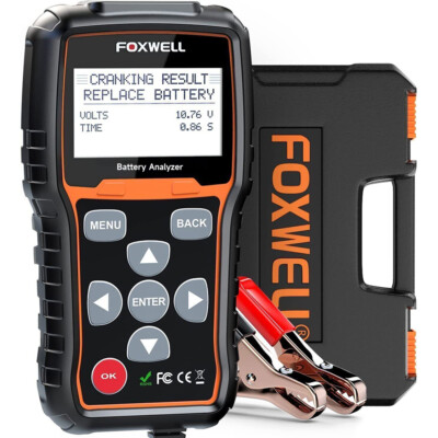 12V 24V Car Cranking and Charging System Test Scan Tool Digital Battery Analyzer