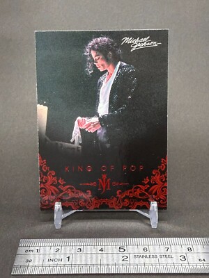 Michael Jackson King of Pop Card Panini Tops 2011 #17 | eBay