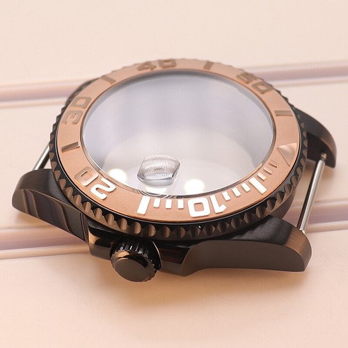 40mm Edelstahl Uhrengehäuse Saphirglas für Seiko NH35 NH36 2824 Uhrwerk - Bild 12 von 34