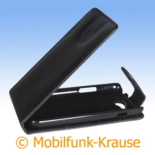 Flip Case Etui Handytasche Tasche Hülle f. LG L90 (Schwarz) - Picture 1 of 1