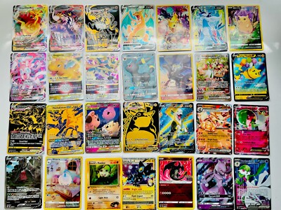 Pokemon Cards Lot 100 OFFICAL TCG Cards | Ultra Rare + Holos + Reverse Holos