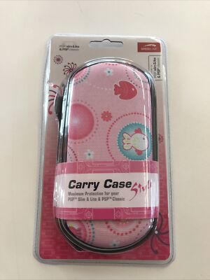 Speedlink Hardcase Tasche rosa für Sony PSP Slim&Lite Street Fat Hülle Etui Bag