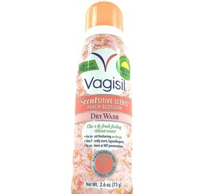 vagisil dry wash spray