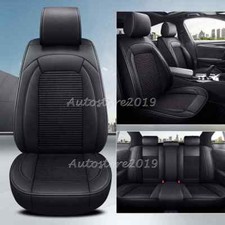 For Mazda 3 2010-2019 Car 5 Seat Covers Faux Leather Front Rear Cushion Pad For Mazda 3 2010-2019 Car 5 Seat Covers Faux Leather Front Rear Cushion Pad
