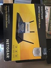 NETGEAR Nighthawk Smart Wi-Fi Router, - AC1750 Up to 1750 Mbps Refurbished 