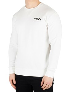 felpa fila uomo bianca