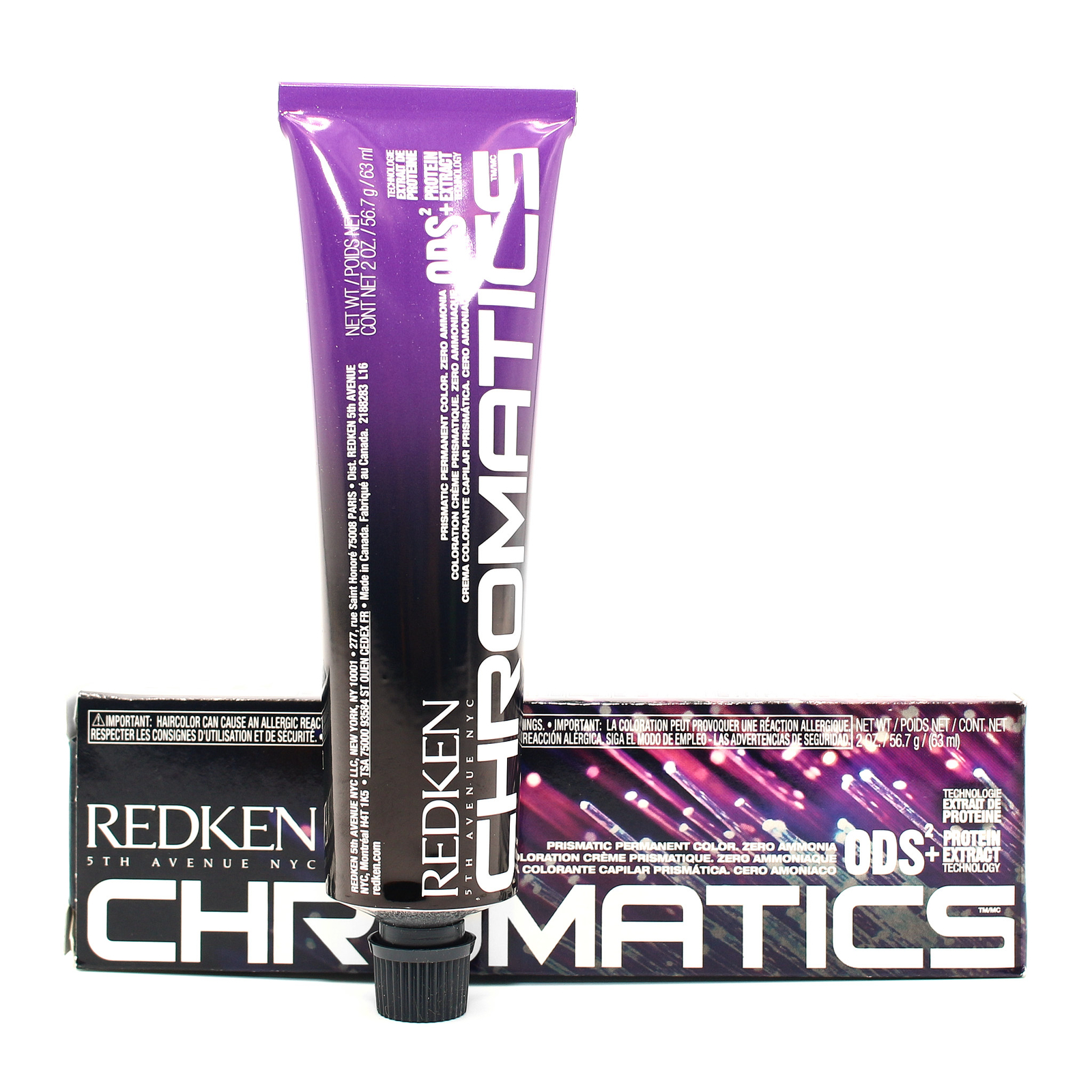 REDKEN Chromatics Prismatic Permanent Haarfarbe – 1,1 Ash Blue, 63 Ml, Ammoniakfrei Mit Protein-Extrakt