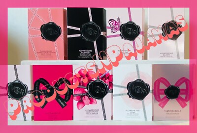 LOT of 9~Viktor & Rolf FLOWERBOMB DEW~RUBY ORCHID~BOMBLICIOUS + MORE Samples