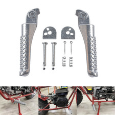 Foot Pegs Footrest Bracket For Coleman BT200X CT200U CT100u 196cc Baja Mini Bike