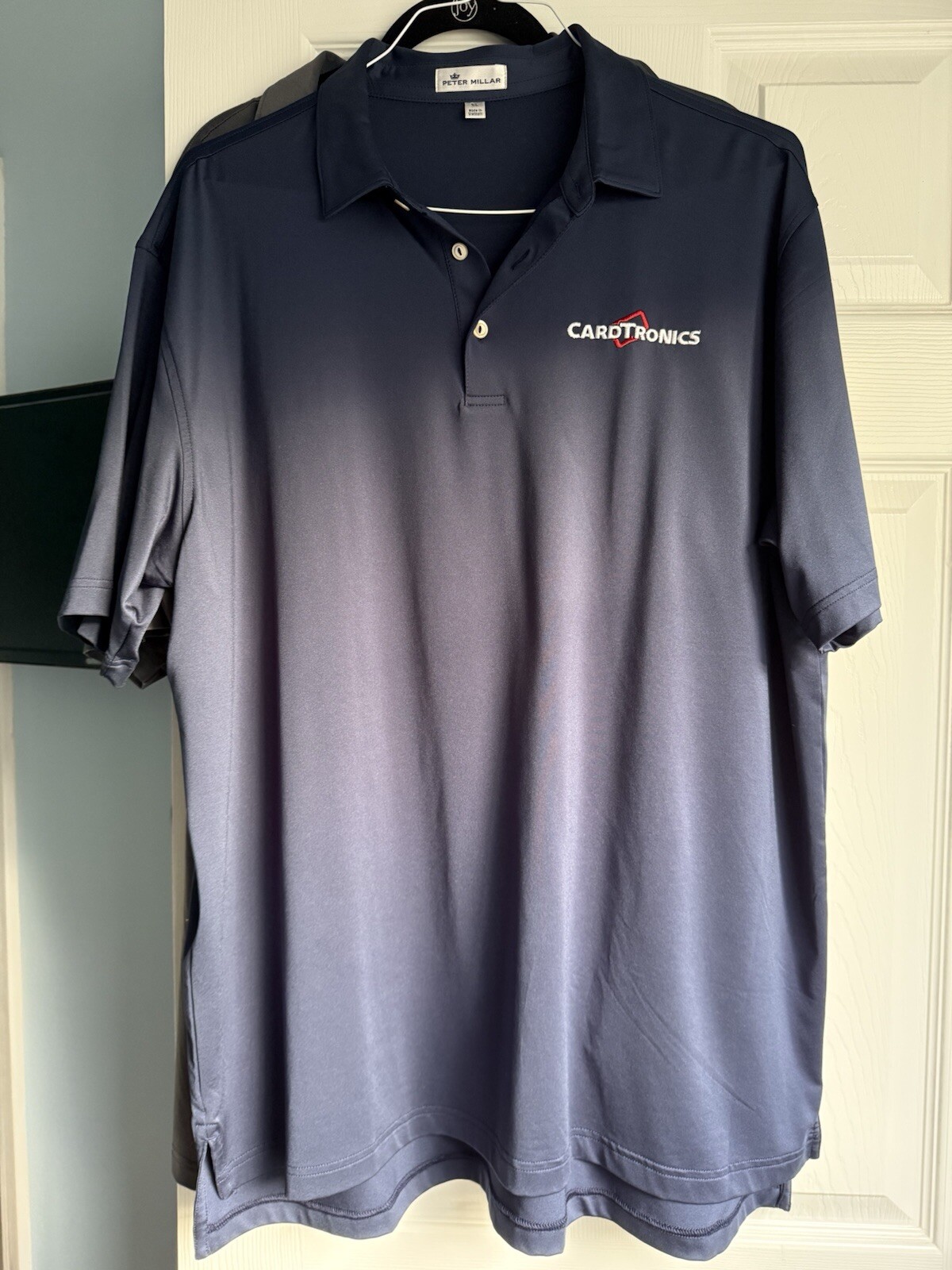 Peter Millar Performance Solid Jersey Polo In Nav… - image 2