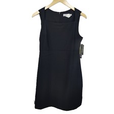 NEW Rampage Size 9 Party Little Black Solid Cocktail Slit Stretch Dress