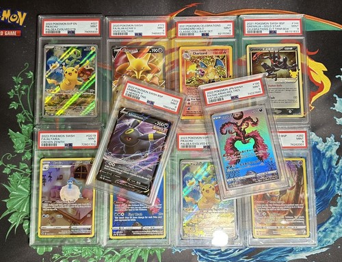 Pokemon TCG Mystery Bag With Random PSA Graded Card  PSA 7 To 9 English  Cards