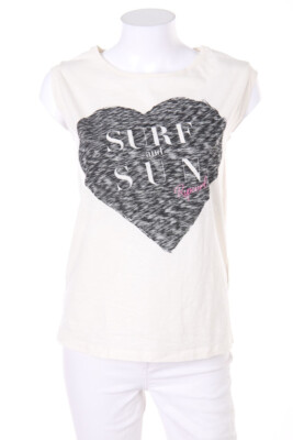 RIP CURL Top Print XS black-white