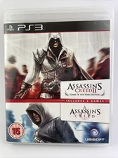 Assassin's Creed + II Game Of The Year Edition Double Pack PS3 * COMPLETE * RARE