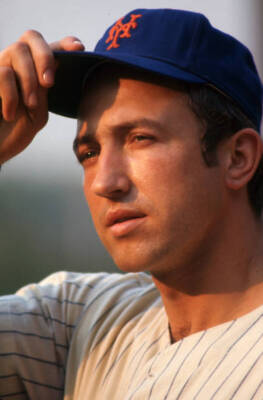New York Mets Jerry Koosman during photo shoot before game vs Chic- Old Photo