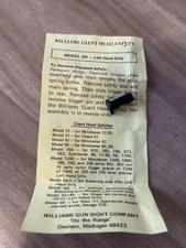 Browning A5/ Auto 5 Shotgun, Williams Giant Head Safety- BRL- Left Hand, B-553