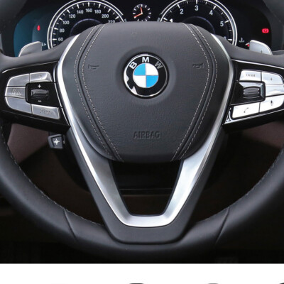 Für BMW Lenkrad Embleme Logo Abzeichen Steuerrad Lenkunglogo Horn Aufkleber 45MM