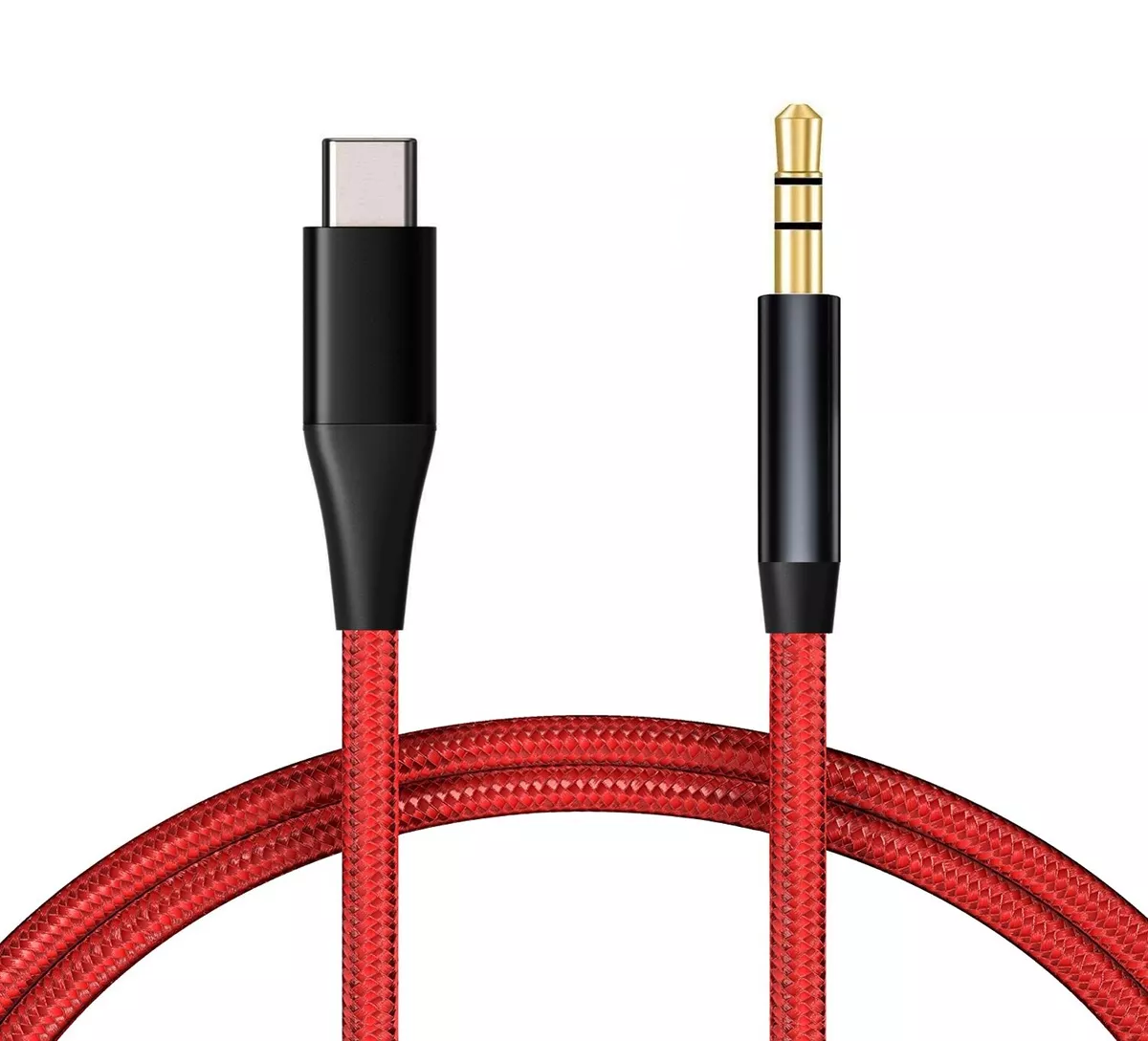 For iPhone 15/Pro/Max/Plus - USB-C to 3.5mm Aux Cable Audio Cord Car Stereo