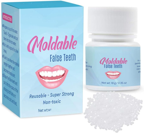 Kit de reparación de dientes postizos: perlas térmicas para empastes que reparan - Picture 10 of 12