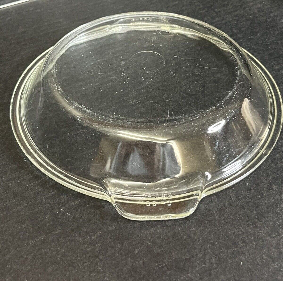 PYREX 683-C 7.25 Inch Round Clear Glass Replacement Dome Lid