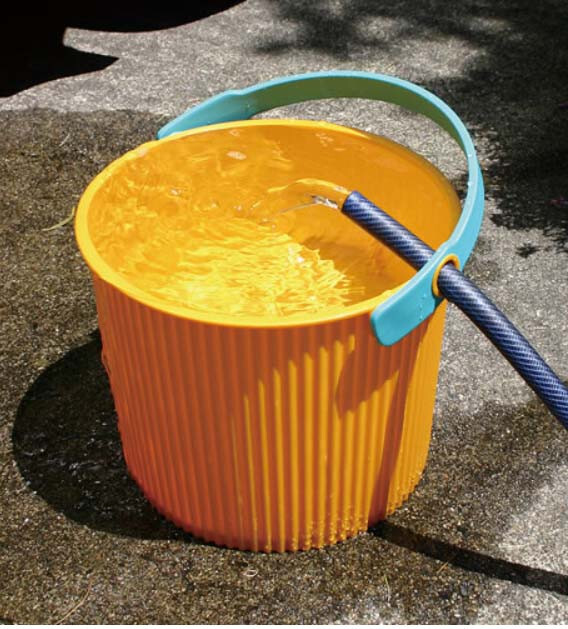 Sgabello Contenitore Giochi 20 Litri Lime | Secchio Salvaspazio Bambini - 3