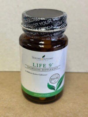 New Young Living Life 9 Nine Probiotic Supplement 30 Capsules Factory Sealed
