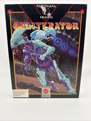 Obliterator (Amiga 3.5'') Complete Big Box MINT Condition A1