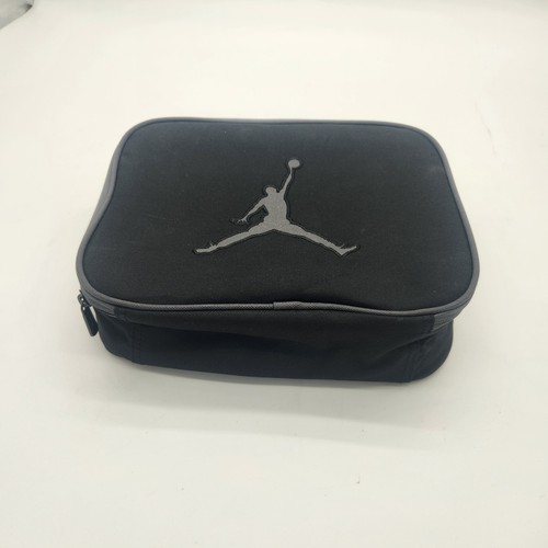 Nike Jordan Jumpman Lunch Pack Box Bag Insulated Lunch Tote Black - Picture 2 of 6