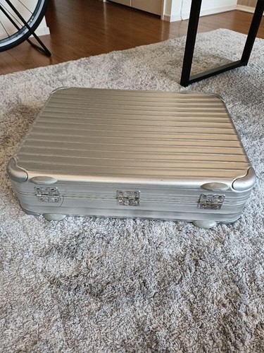 Rare 2013 Model Rimowa Attache Case Aluminum Silver - Picture 4 of 11