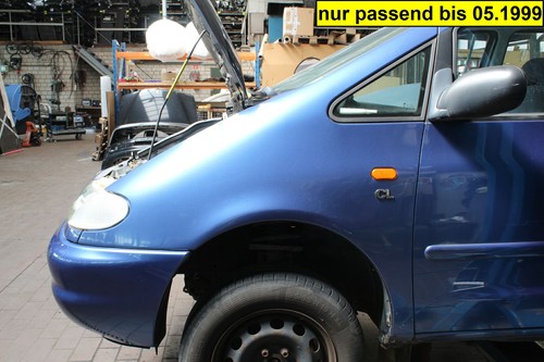 Kotflügel Links VW Sharan 2.0 7 M Farbe Blau-met LF5Z Kombi