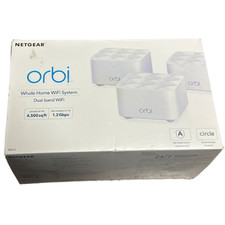 Orbi RBK13 Whole Home WiFi System Dual Band Mesh Router RBK13-100NAS