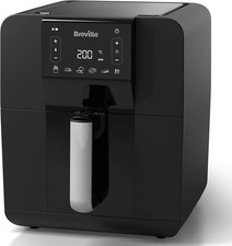 Image of Breville Halo Digital Large Air Fryer Oven 5.5L Black- Model VDF126 Air Fryer